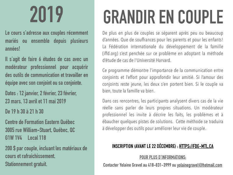Publicité Québec 2019, page 1